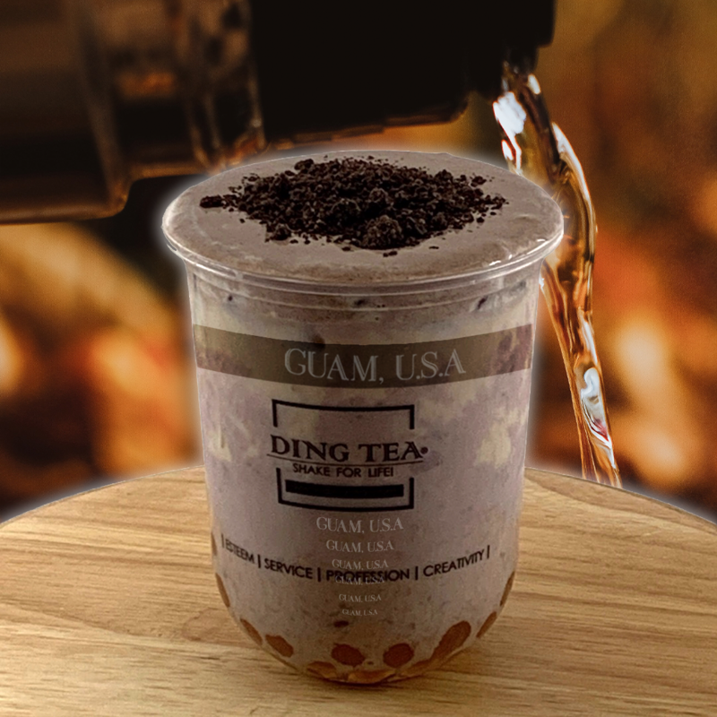 Taro Mash Green/Black Milk Tea
