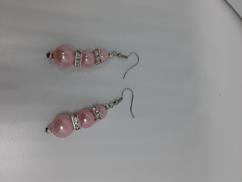 Cotton Candy Drop Earrings