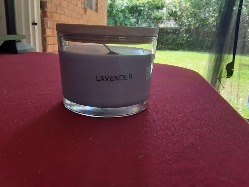 Lavender Scented Candle