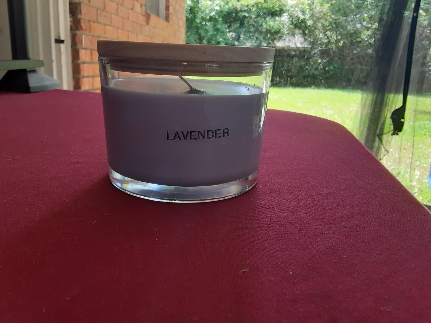 Lavender Scented Candle