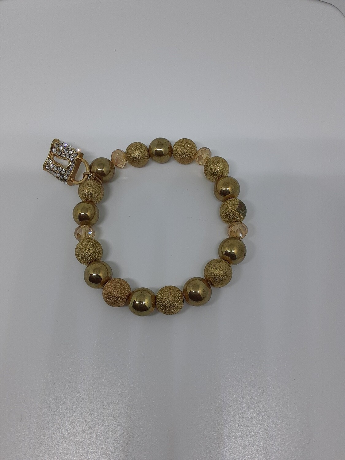 Gold Beaded Bracelet