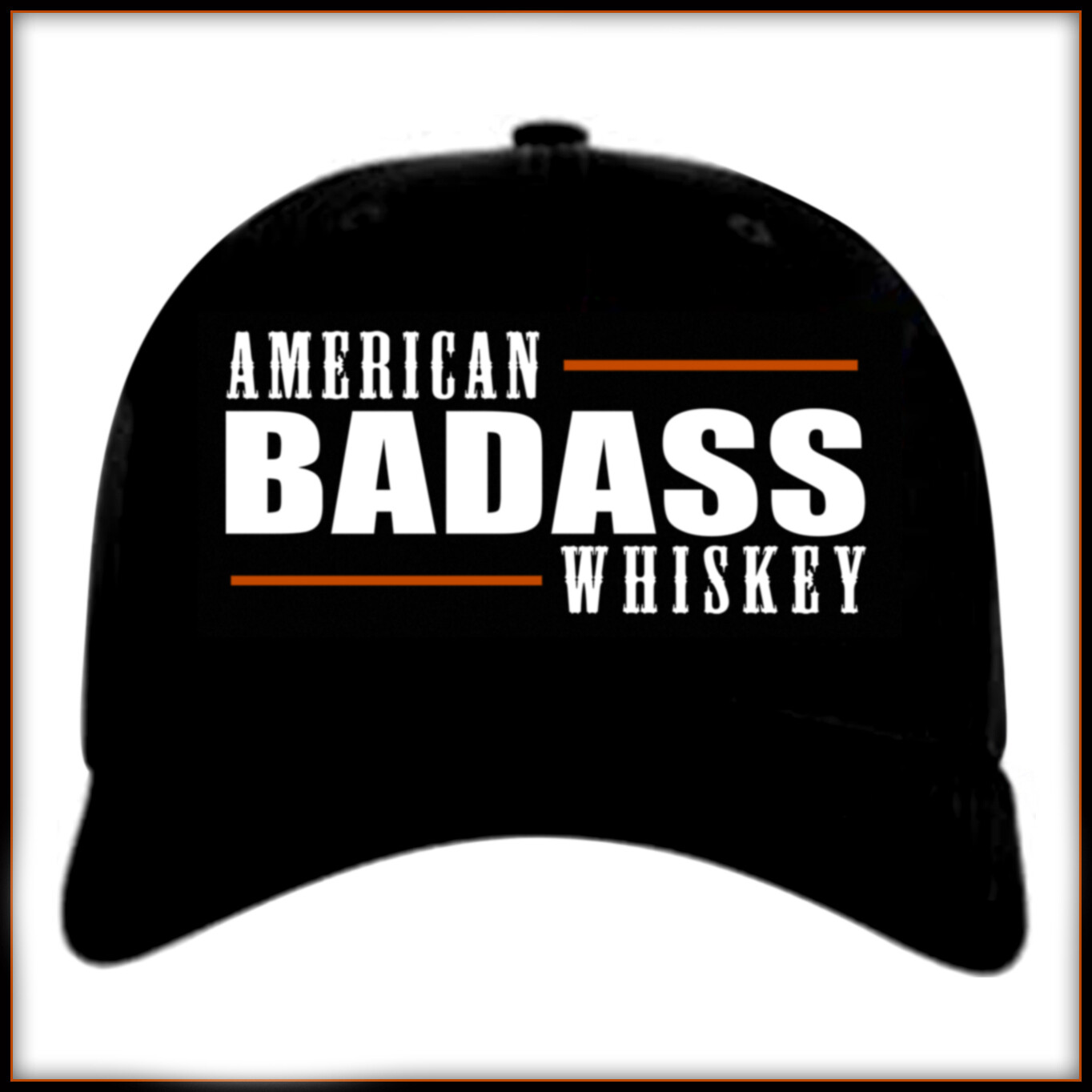 American Badass Whiskey - Structured Embroidered Cap