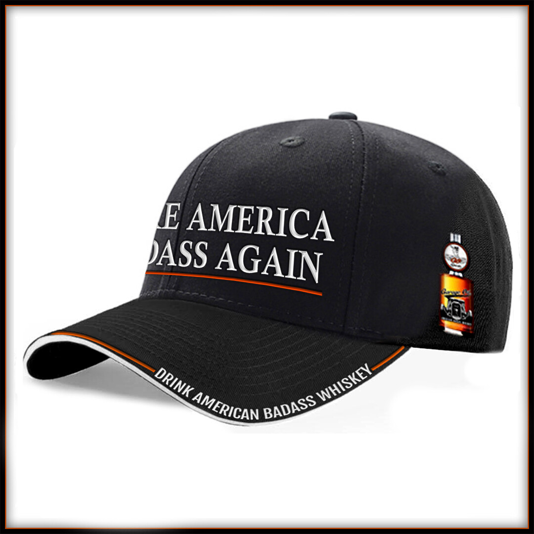 Make America Badass Again - Structured Embroidered Cap