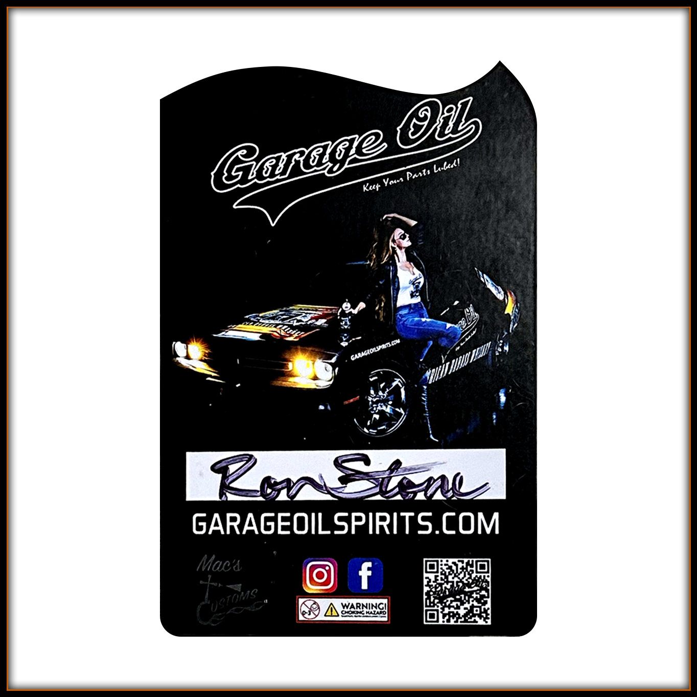 1:64 scale diecast Garage Oil Challenger