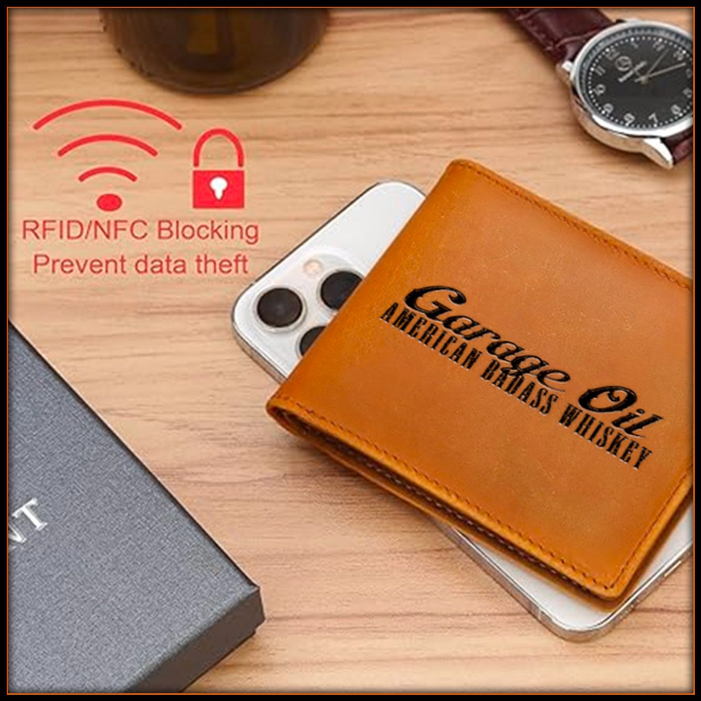 American Badass Leather Wallet American Badass Leather Wallet