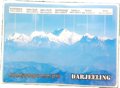 Darjeeling Photo Frame , of Mt.   Kangchenjunga