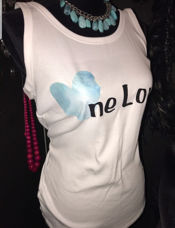 The JB~ &quot;One Love&quot; ladies tank