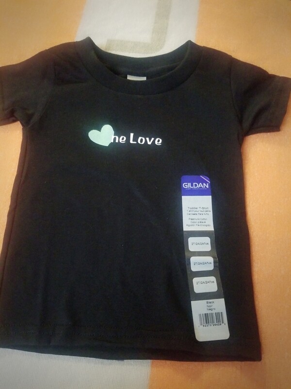 JB &quot;One Love&quot; Toddler tee