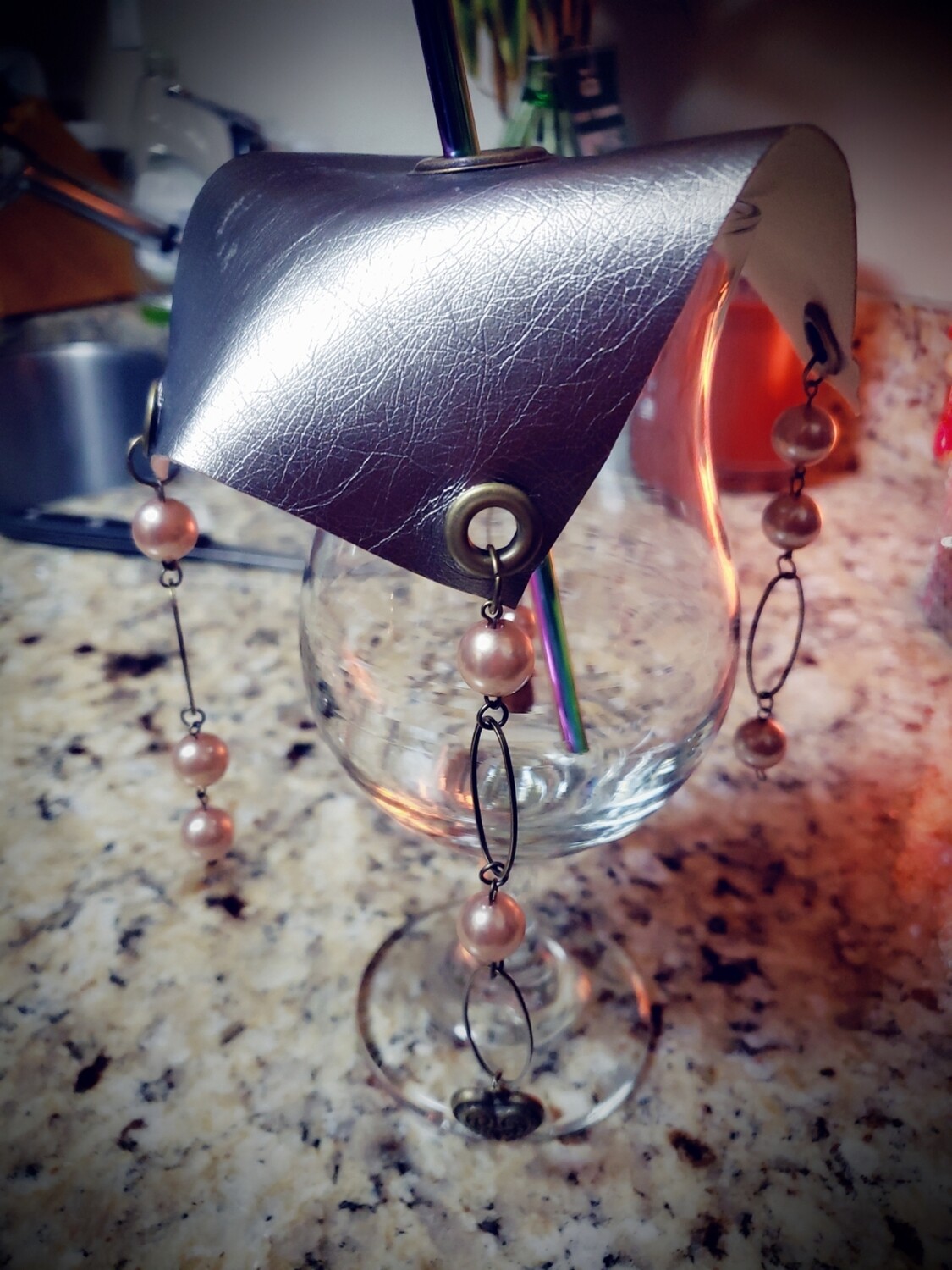 Decorative cocktail drape