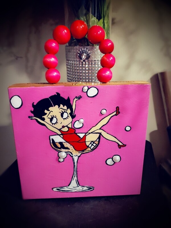 Betty Boop box purse/travel humidor