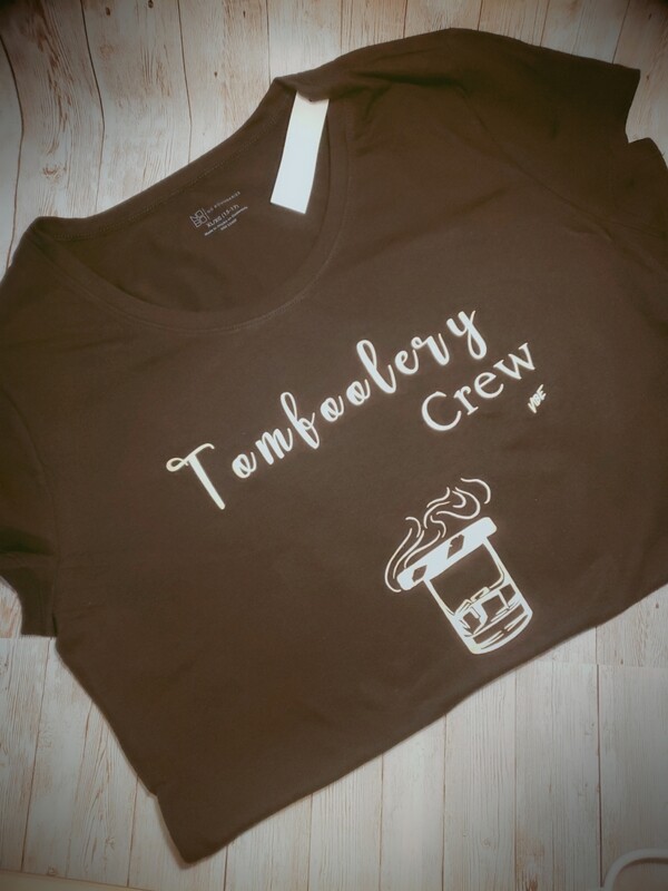 Ladies Tomfoolery crew short sleeve tee