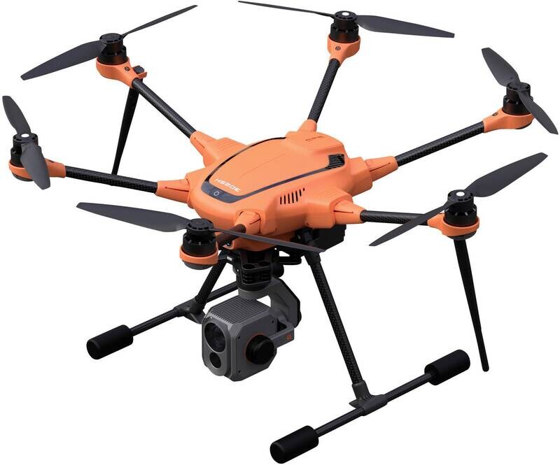 Yuneec H520E RTF, ST16E, 2 Akkus, EU Hexacopter RtF Pro Orange, Black