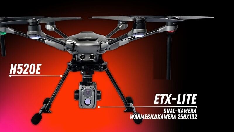 Yuneec H520E Combo + ETX-Lite (orange edition)
