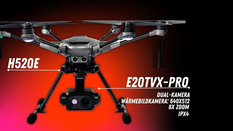 Yuneec H520E Combo + E20T PRO (black edition)