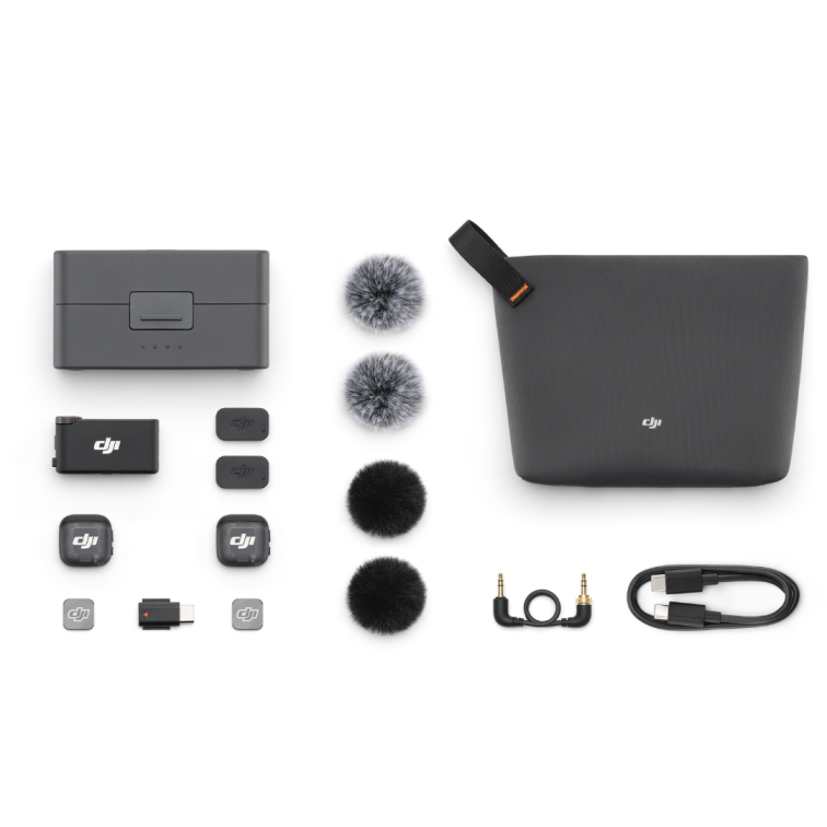 DJI Mic 3 (2 TX + 1 RX + Charging Case)