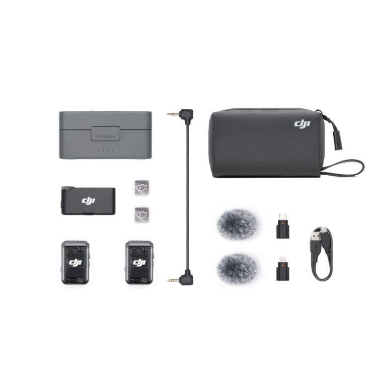DJI Mic 2 (2 TX + 1 RX + Case)