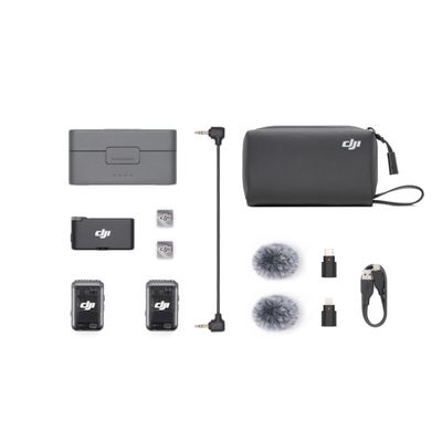 DJI Mic 2 (2 TX + 1 RX + Case) DJI Mic 2 (2 TX + 1 RX + Case)