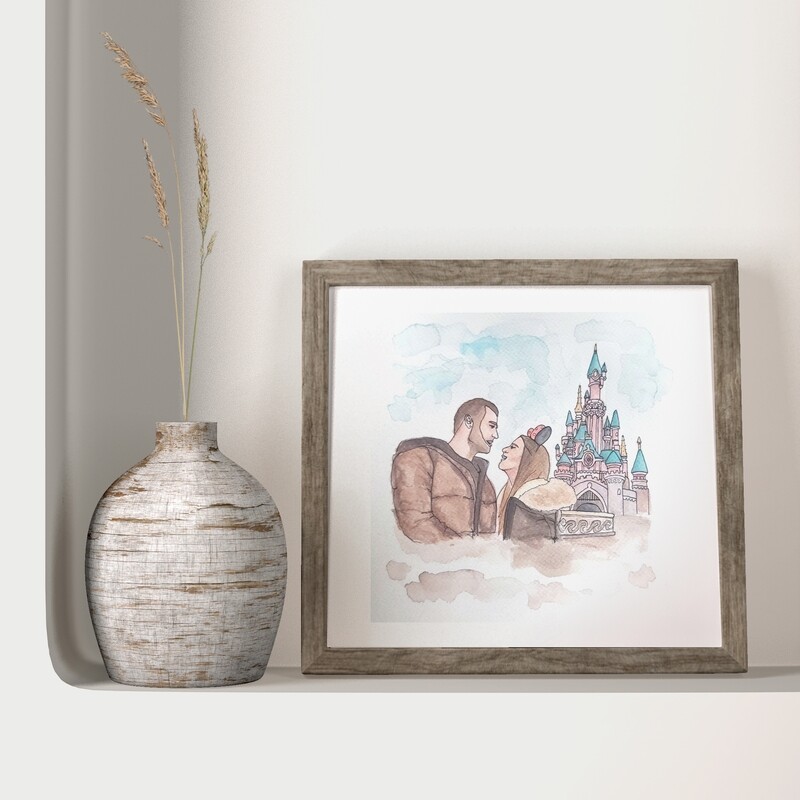 Ilustraciones a acuarela