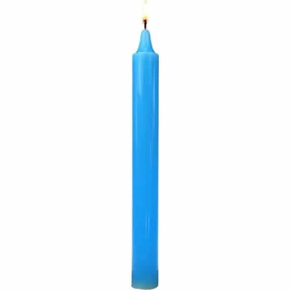 Bougie Teintée Masse - Coloris Bleu Ciel