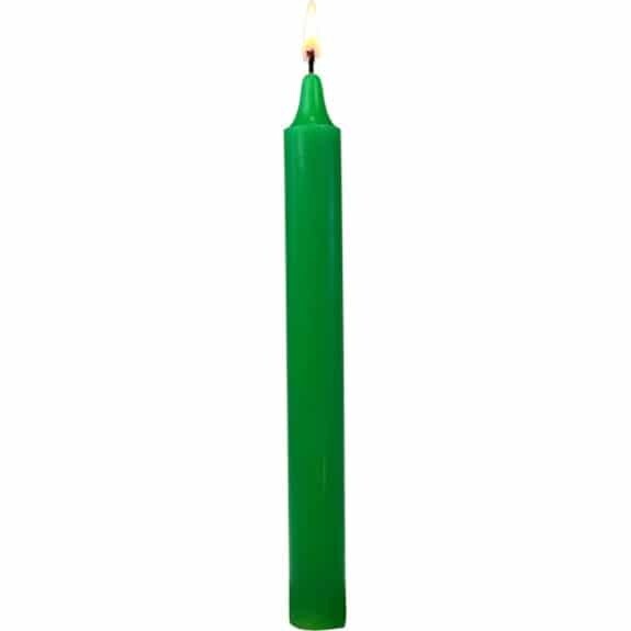Bougie Teintée Masse - Coloris Vert vif