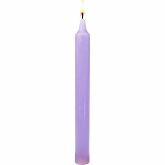Bougie Teintée Masse - Coloris Lilas