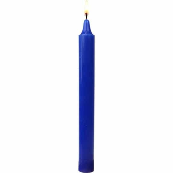 Bougie Teintée Masse - Coloris Bleu Marine