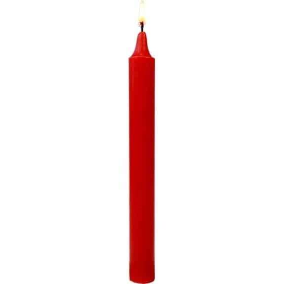 Bougie Teintée Masse - Coloris Rouge Vif
