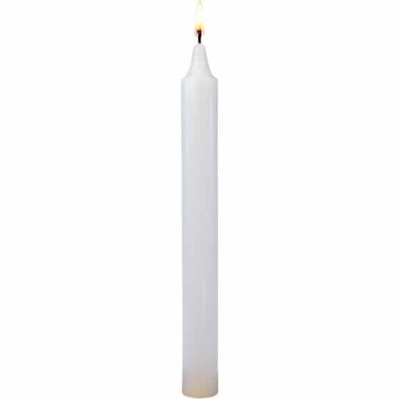 Bougie Teintée Masse - Coloris Blanc