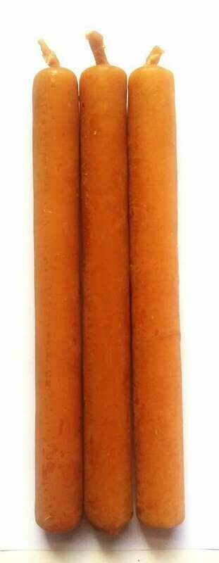 Bougie miel et romarin, 20 cm