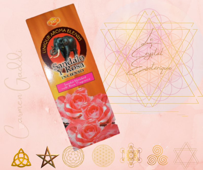 Encens  Santal et rose