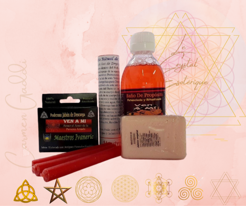 Kit de bain complet et ritualisé VIENT À MOI.