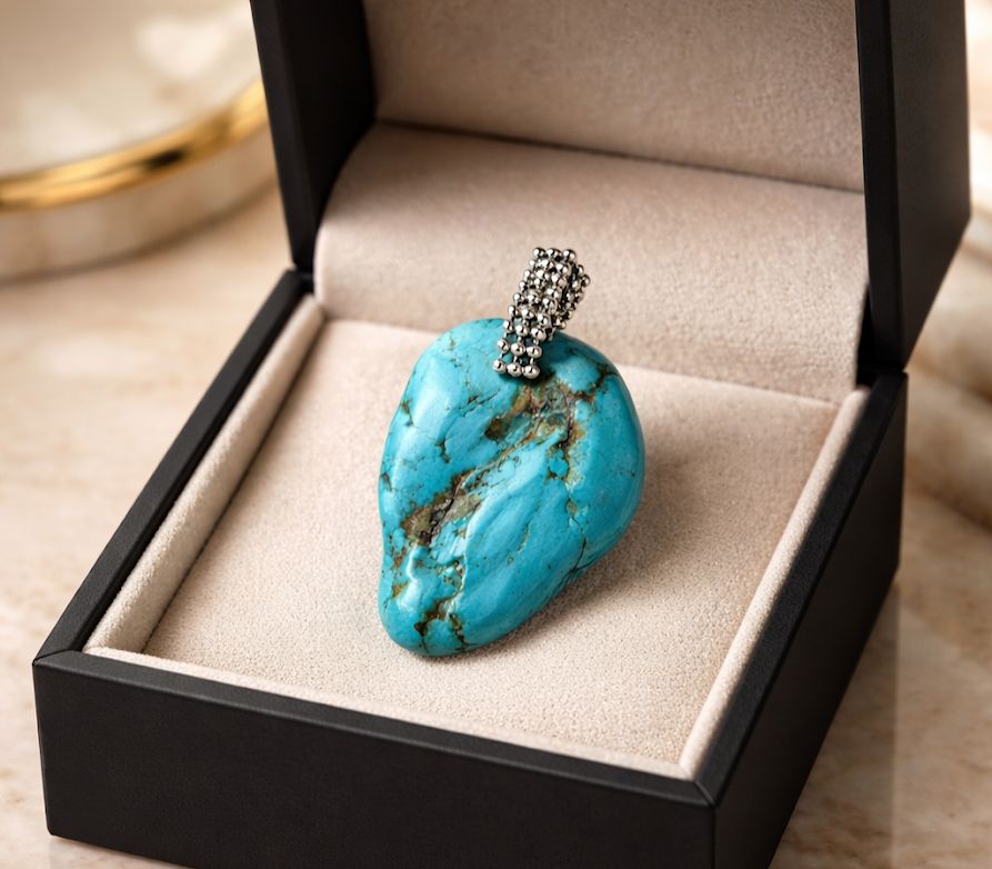 Pendentif turquoise Arizona