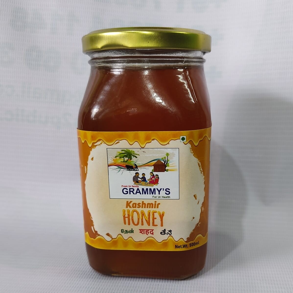 ORGANIC KASHMIR HONEY (500ML)