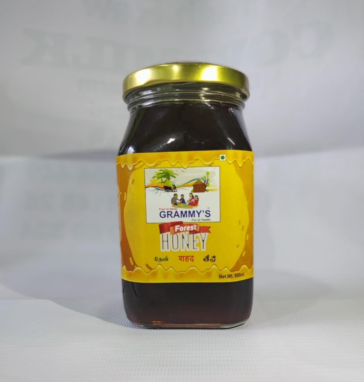 ORGANIC FOREST HONEY (500ML)