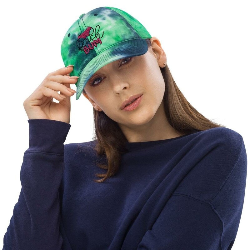 BEACH BUM TIE DYE LID