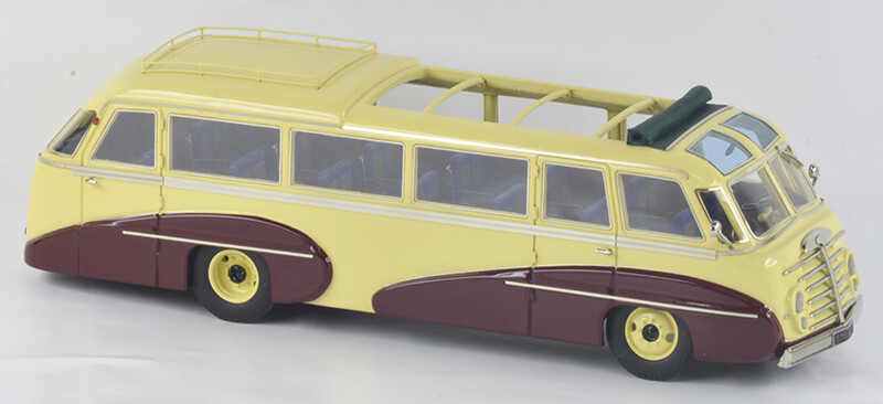 ABC347 - BUS DELAHAYE TYP 163D - DUFFAU - EXTRA LONG 1949