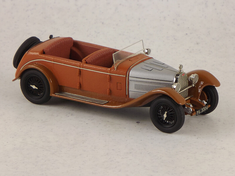 ABC331 -  BUGATTI T44 "Zio Gino" Ch.N.44477 GHIA - 1929