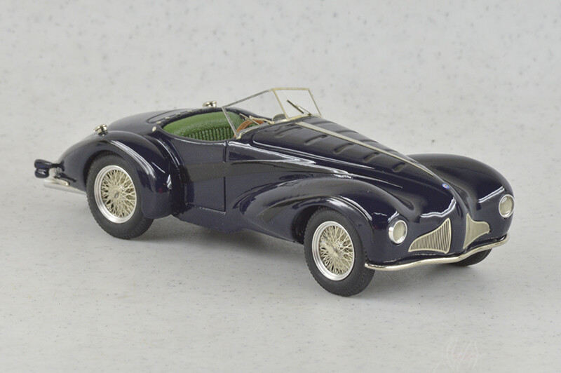 ABC335BB - ALFA ROMEO 6C 2500 SS CH.915695 DE MOLA 1948 BLUE/BLUE