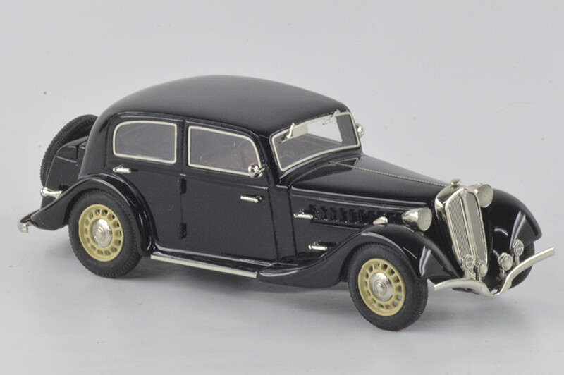 ABC339N - DELAHAYE 134N AUTOBINEAU 1934 (BLACK)