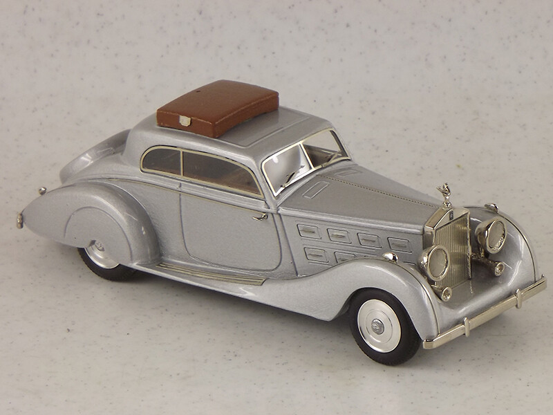 ABC328S - ROLLS ROYCE WRAITH CHASSIS WXA106 CARR. ERDMANN & ROSSI 1938 (SILVER)