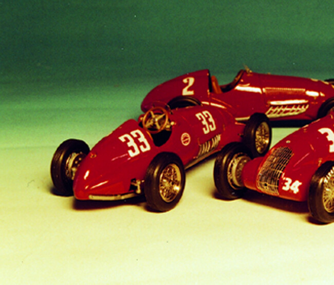 ABC055B - ALFA ROMEO G.P. TIPO 308 500 MIGLIA INDIANAPOLIS N.33 LOUIS DURANT