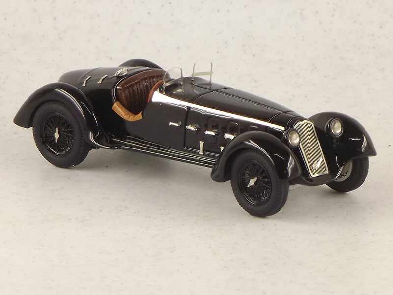 ABC317N - ALFA ROMEO 1750 SS CH.03012901 - 1929 BLACK