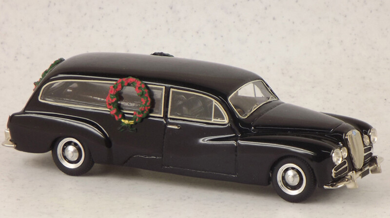 ABC305 LANCIA AURELIA B51 3-44 2 PORTE 1951 CARR.VIOTTI CARRO FUNEBRE - HEARSE