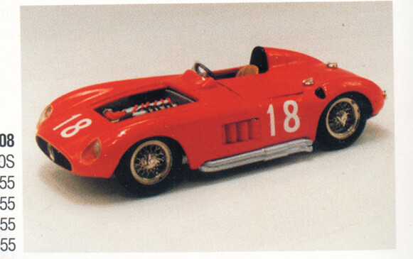 ABC062A - MASERATI 300 S G.P. SUPERCORTEMAGGIORE 1955 1Â° ASS. MONZA BEHRA-MUSSO