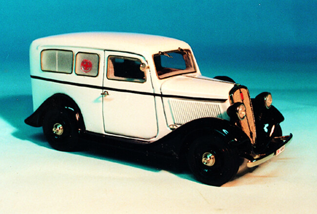 ABC063A - FIAT BALILLA 4 MARCE 1934 AMBULANZA