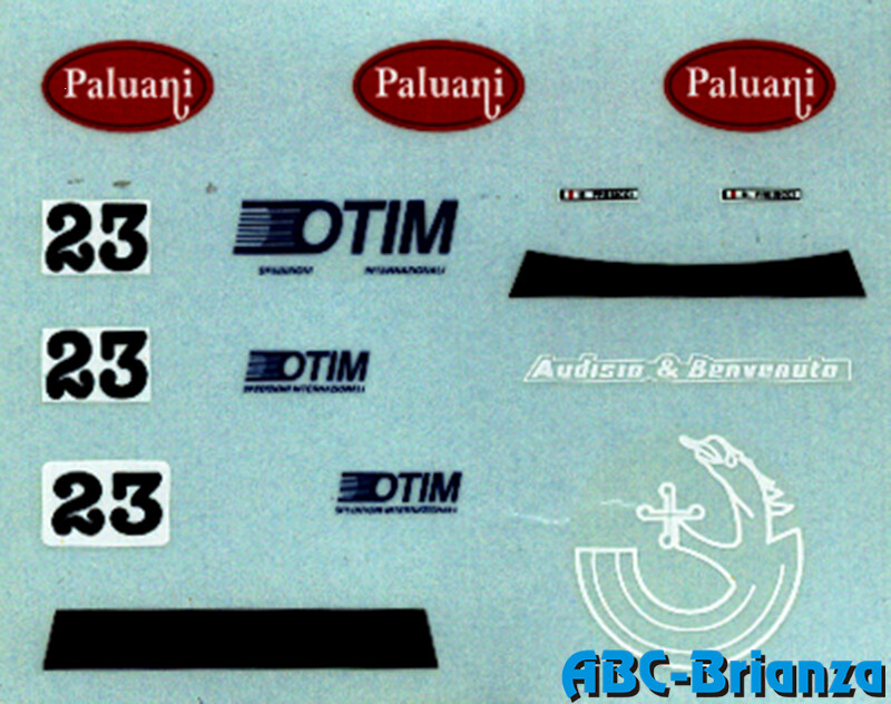 ABC DECAL ABCDEC14 FERRARI 348 TS MONZA CHALLENGE 95 N.23 PRESICCI