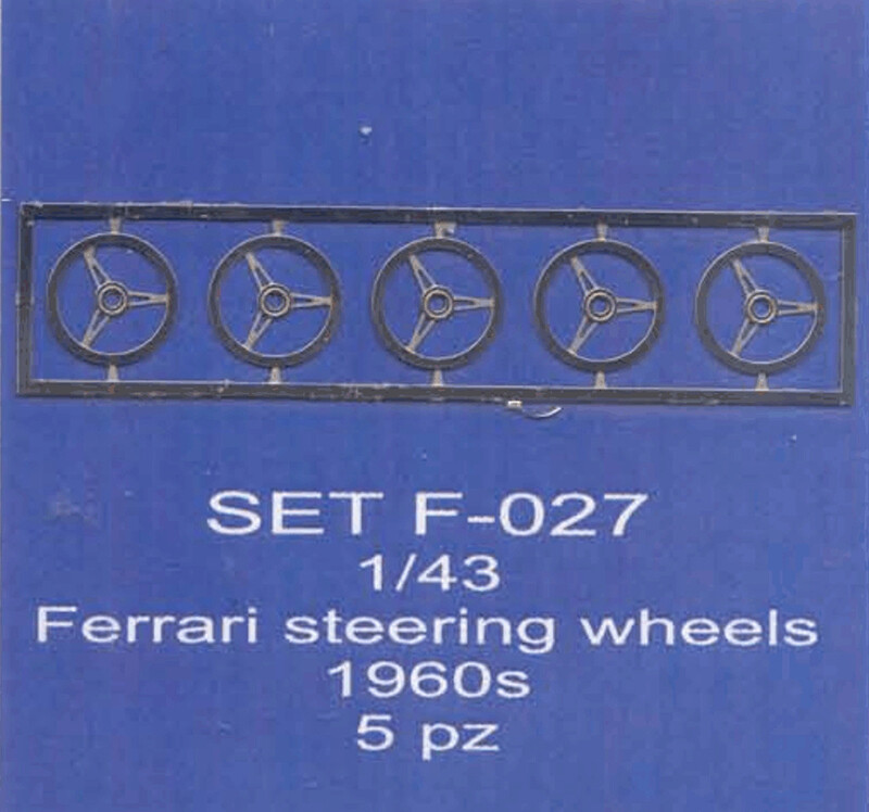 ABC ACCESSORI-SPARE PARTS SETF027 VOLANTE FERRARI ANNI '60-FERRARI STEERING WHEE