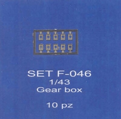 ABC ACCESSORI-SPARE PARTS SETF046 SELETTORI CAMBIO/GEARBOX (10 PCS)