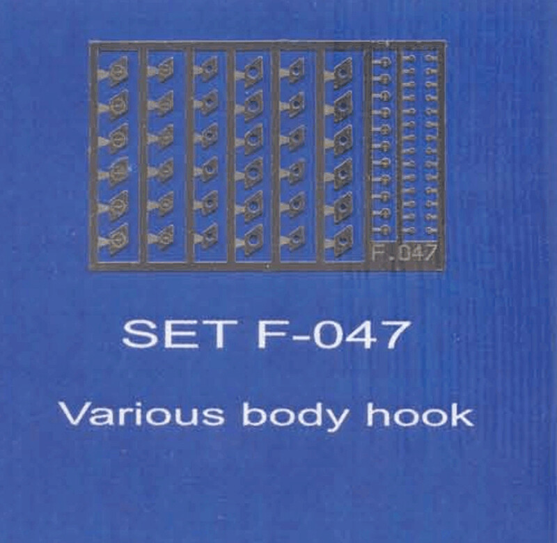 ABC ACCESSORI-SPARE PARTS SETF047 CHIUDI COFANO DI SICUREZZA  VARI-VARIOUS BOD