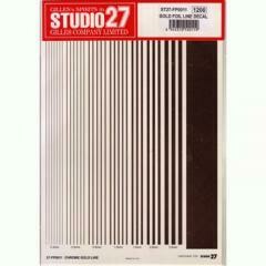 ST27-FP0011 GOLD FOIL LINE DECAL